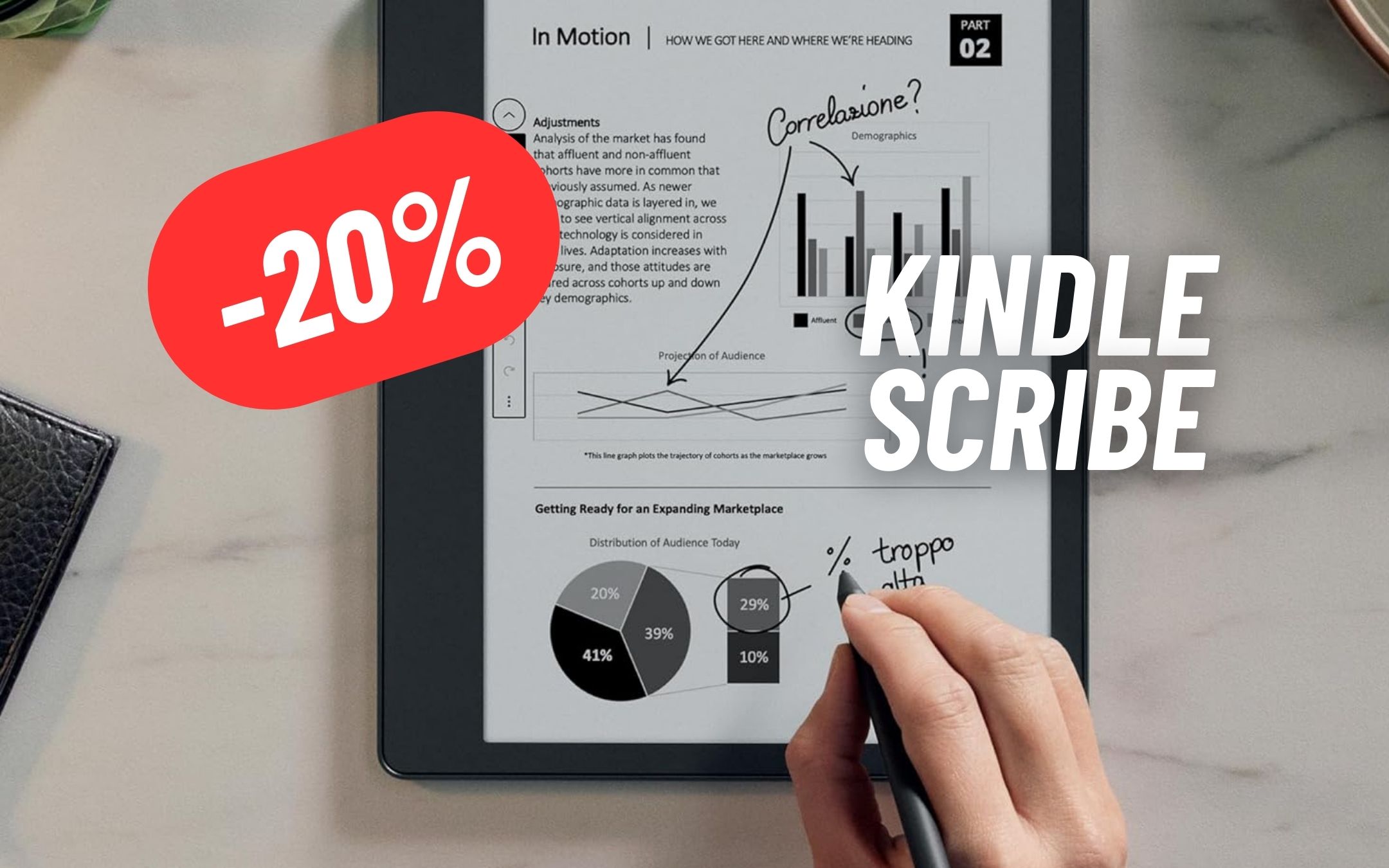 Leggi e prendi appunti sul Kindle Scribe IN OFFERTA: il primo Kindle e  taccuino digitale