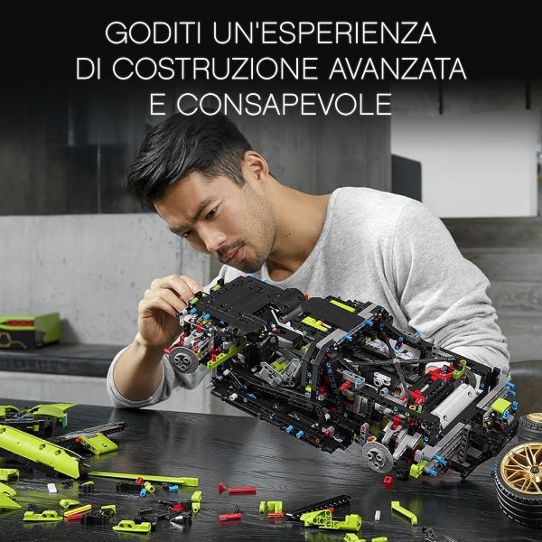 LEGO Technic Lamborghini Sián FKP 37, Kit Modellino di Auto Sportiva per  Adulti, Idea Regalo Esclusiva per Uomo o Donna, Set Avanzato Macchina da  Corsa da Collezione 42115 : : Giochi e giocattoli