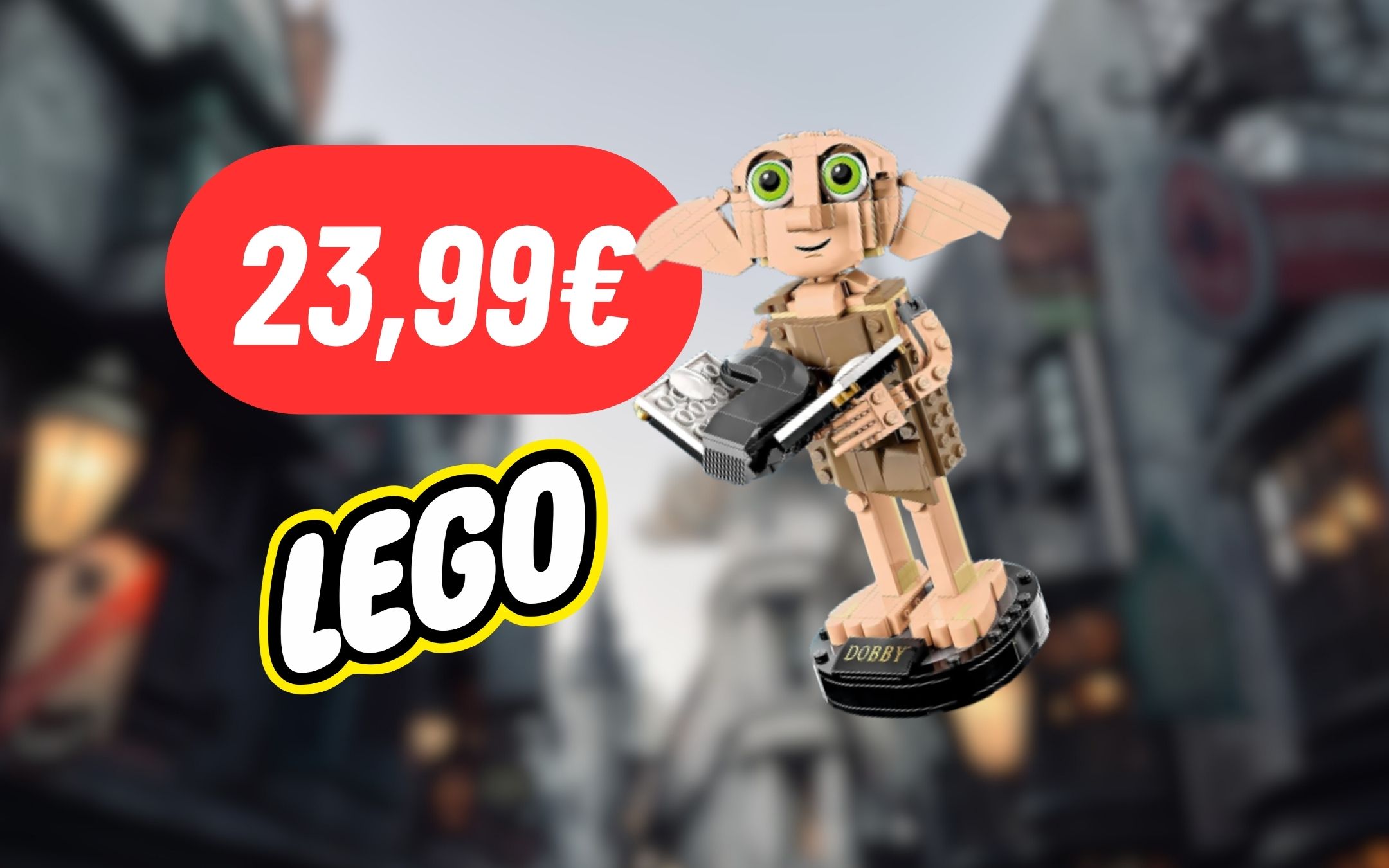 Dobby Di Harry Potter In Versione LEGO è Uno Spettacolo: Il Set è In ...