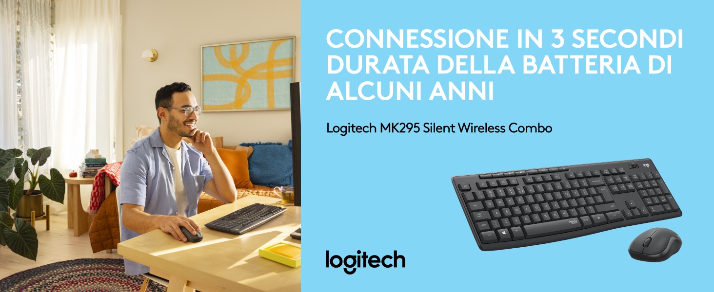 logitech-mk295-kit-mouse-tastiera-wireless-prezzo-speciale