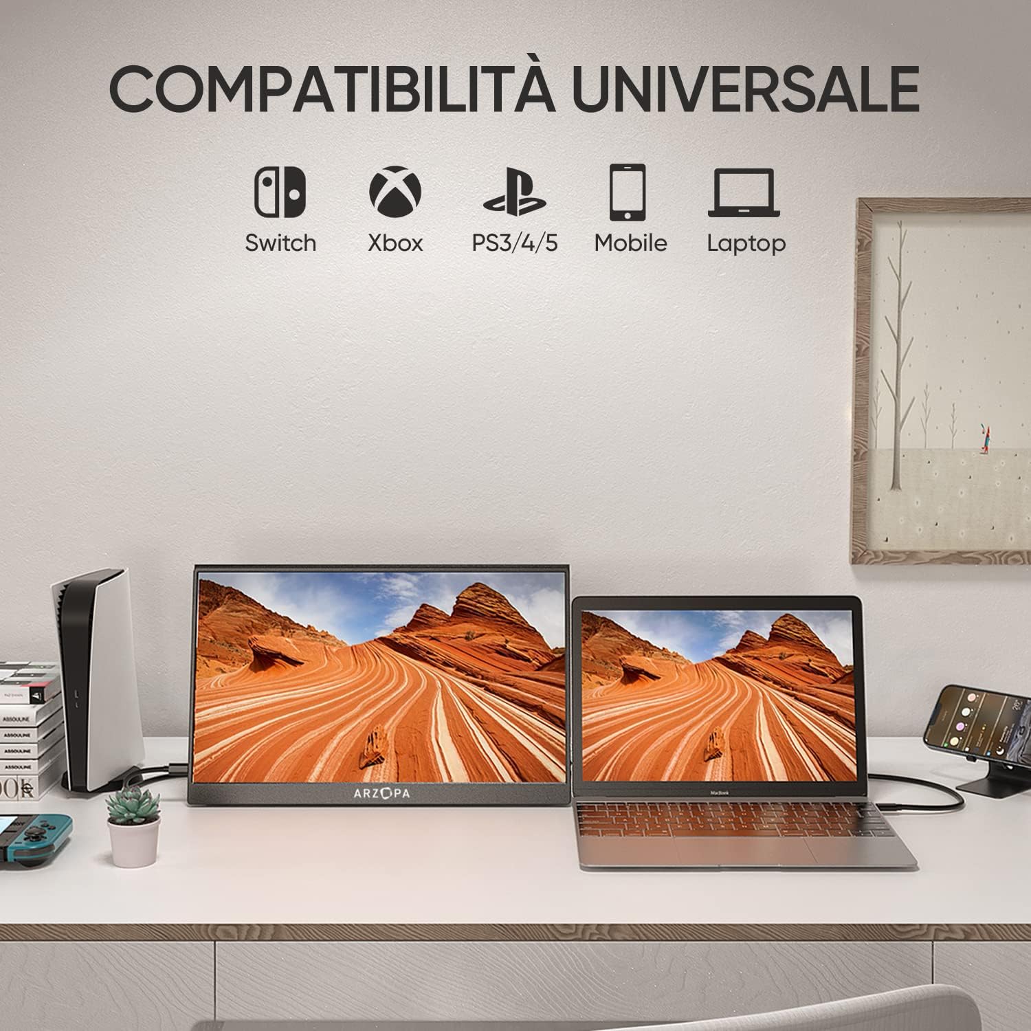 monitor-portatile-fhd-15-6-pollici-meno-100e-amazon-compatibile