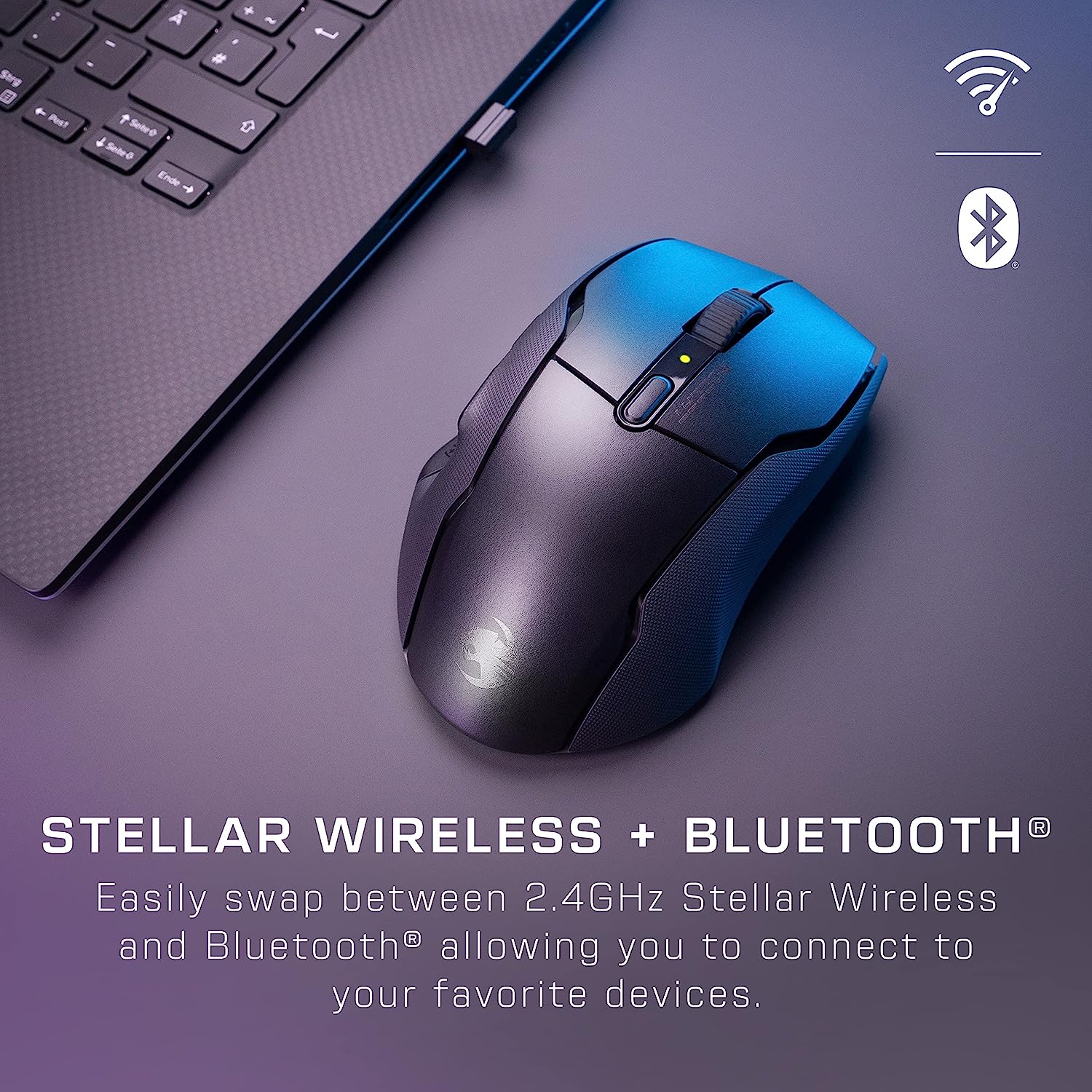 mouse-wireless-gaming-ergonomico-batteria-gigante-45e-connessione