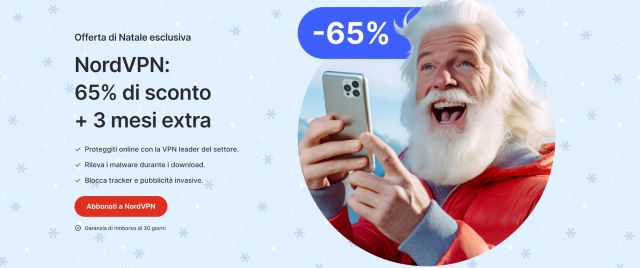 offerta natale esclusiva nordvpn