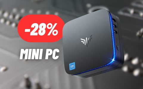 a briglie sciolte: mini PC con Windows 11 a prezzo REGALO