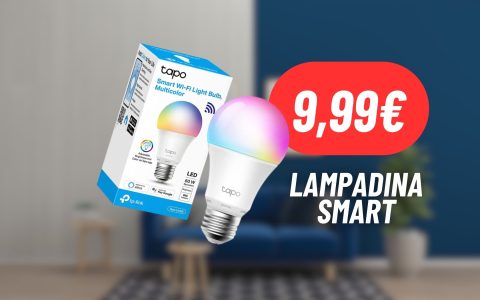 Lampadina Smart TP-Link Tapo: MEGA sconto del 33% su