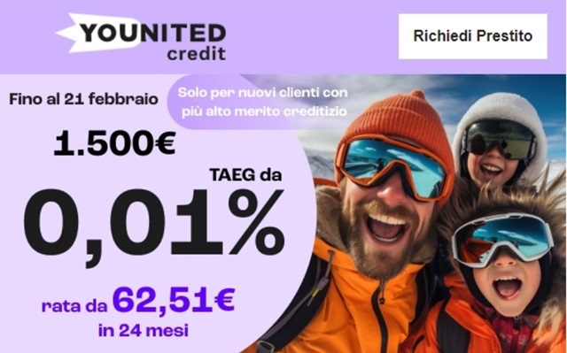 younited credit promo taeg zero