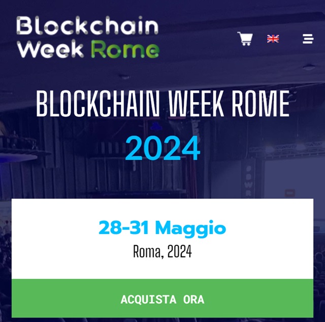 blockchain week rome