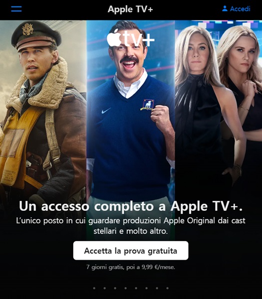 apple tv plus prova