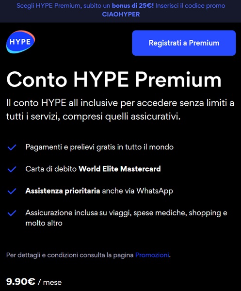 registra hype premium