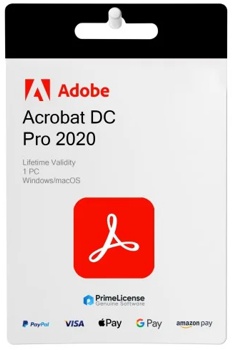 Adobe Acrobat DC Pro 2020 su PrimeLicense