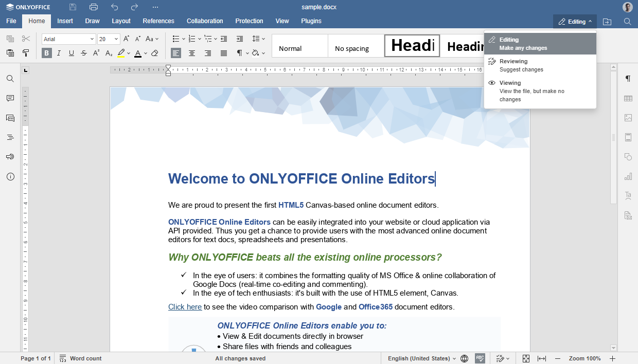 ONLYOFFICE 8.1