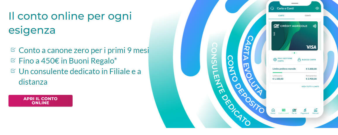 Promo conto online