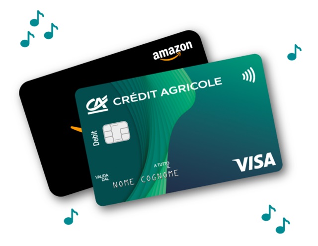 amazon carta credit agricole