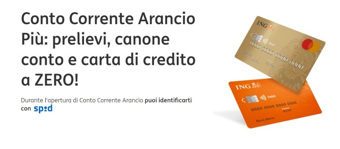 Conto Corrente Arancio Più di ING