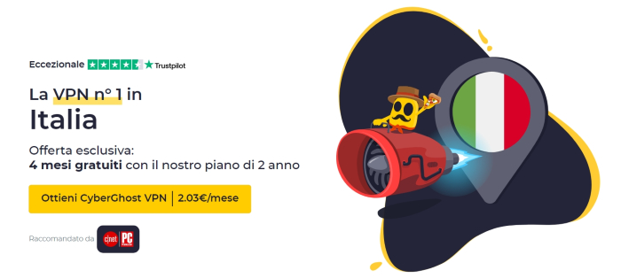 CyberGhost VPN, sicurezza e convenienza