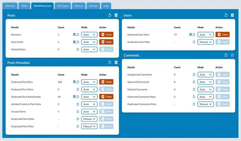 Database Cleaner