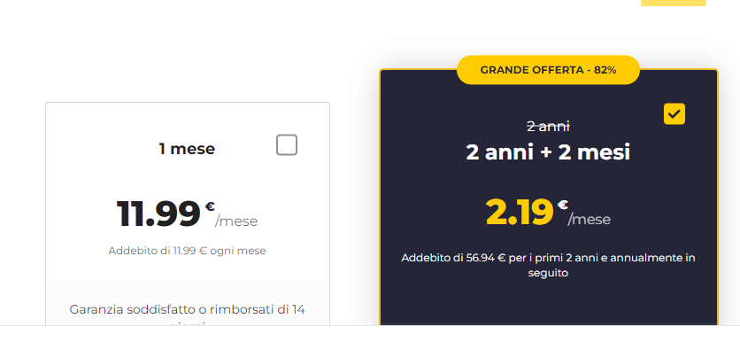 offerta pazzesca