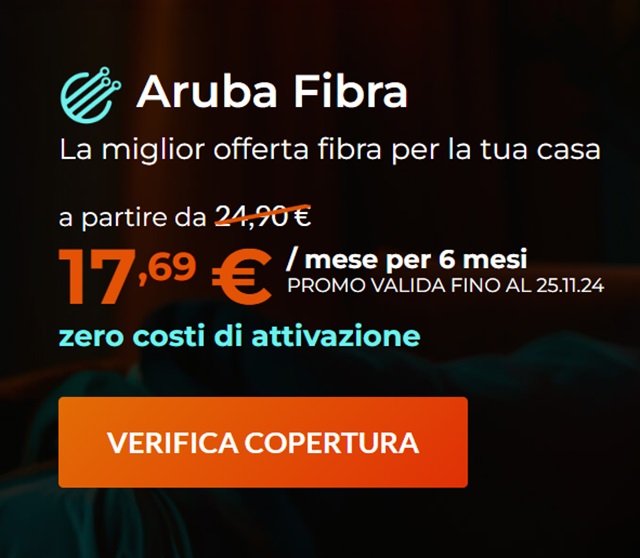 aruba fibra 17,69 euro