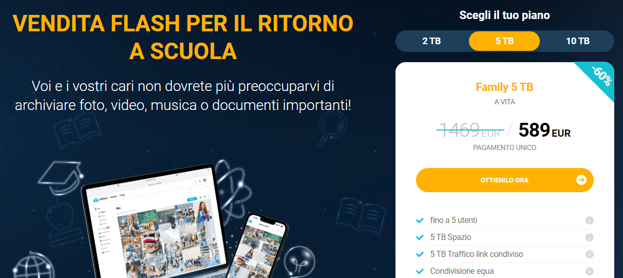 promo Ritorno a scuola