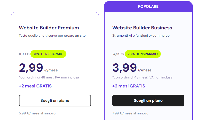 sito web professionale