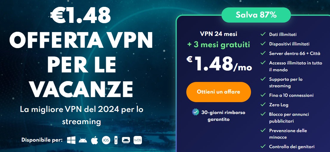 VPN in sconto