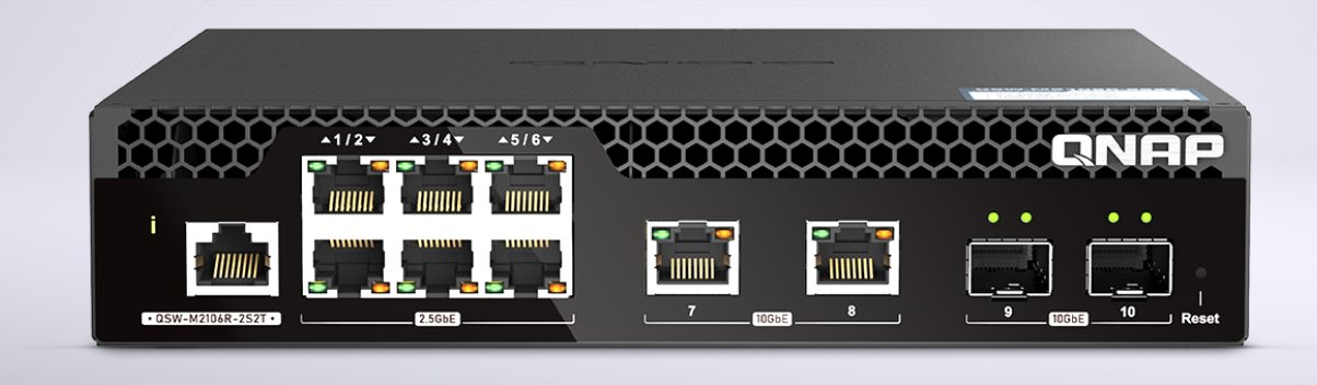 Switch managed QNAP QSW-M2106R-2S2T