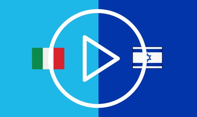 Italia Israele link streaming