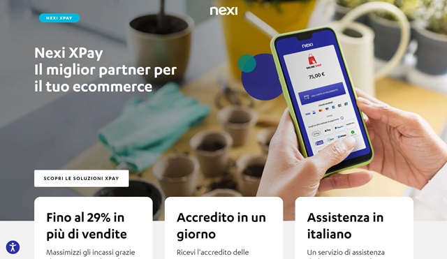 nexi xpay pagina