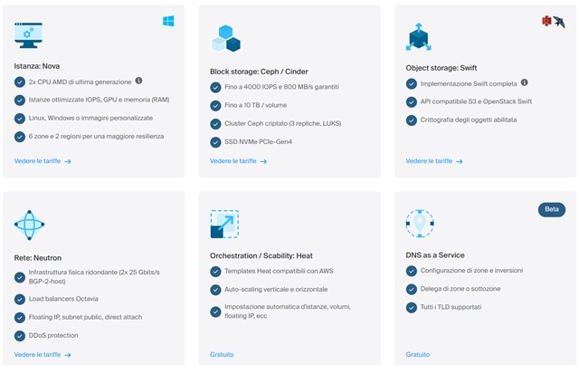 public cloud infomaniak moduli