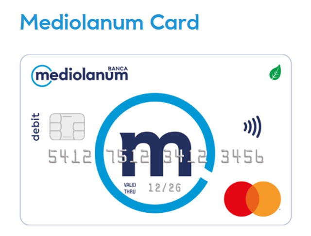 mediolanum card carta di debito