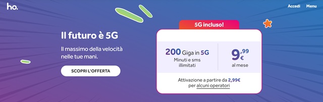 offerta ho mobile 5g