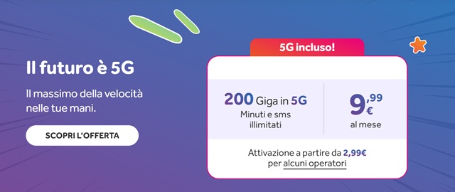 offerta ho mobile in 5g