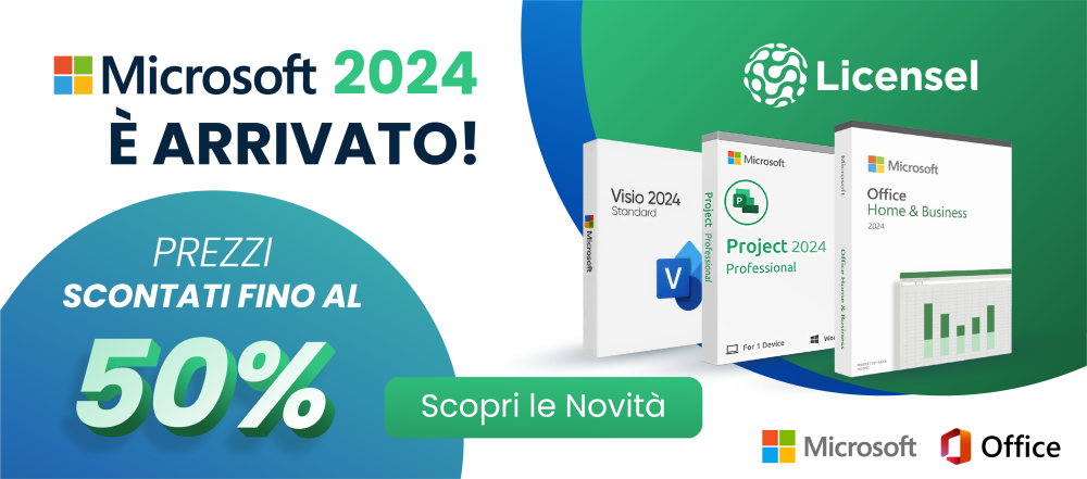 Licenza Office 2024 Home e Business più Visio e Project