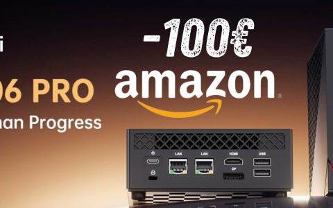 NiPoGi AM06PRO: mini PC potentissimo, con АMD Ryzen 7, in sconto di 100€