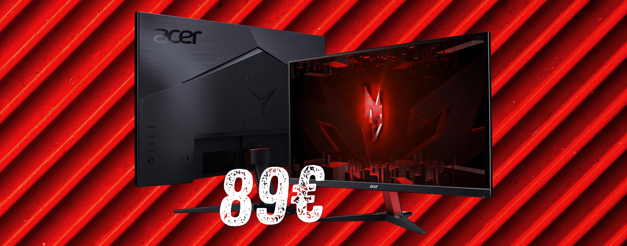 Acer Nitro: vivi i tuoi giochi con questo monitor da gaming da 24″