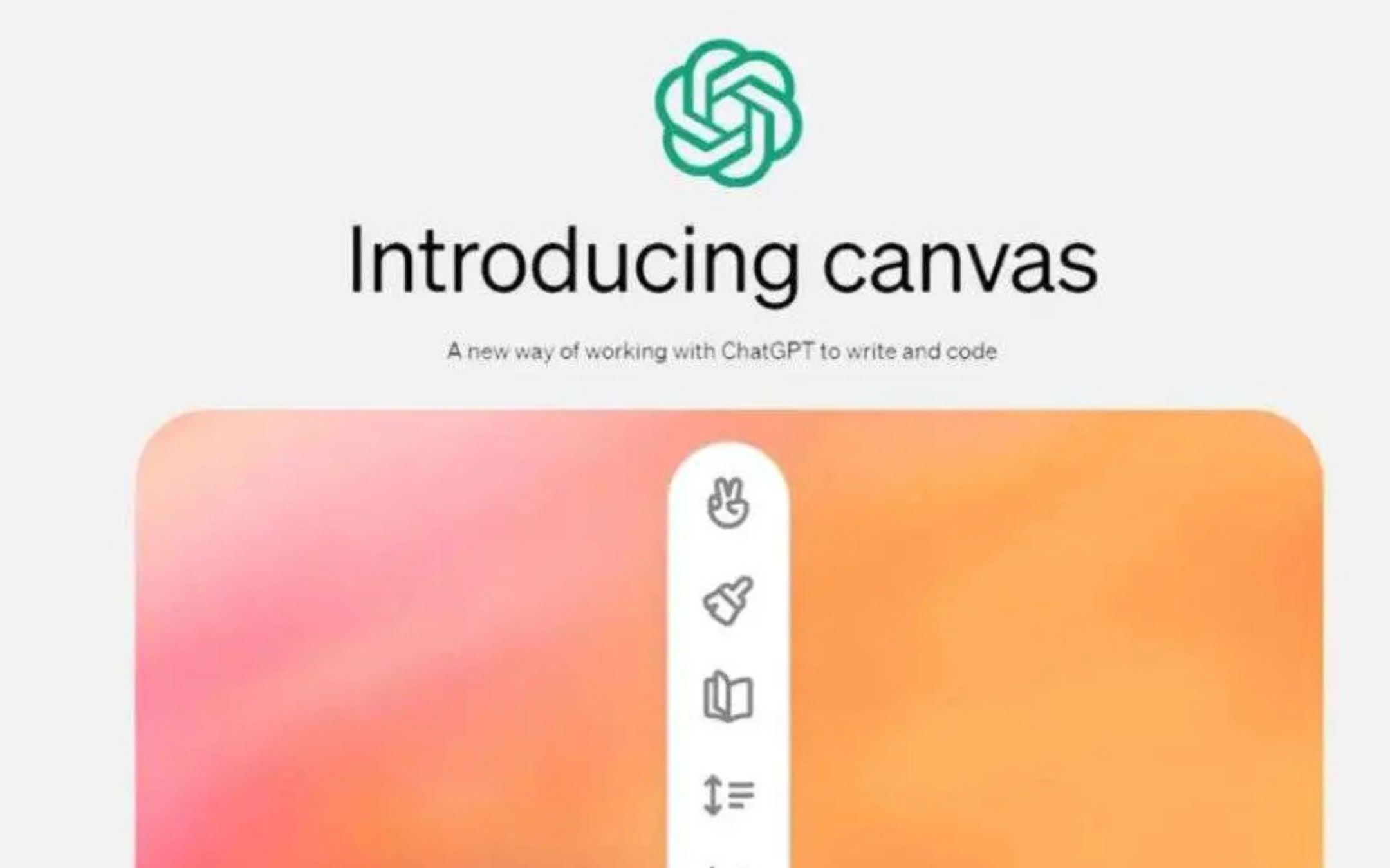 Canvas di ChatGPT: l’interfaccia per scrivere e programmare