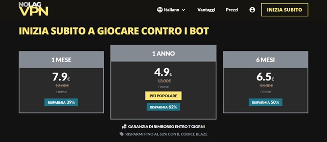 nolagvpn offerta