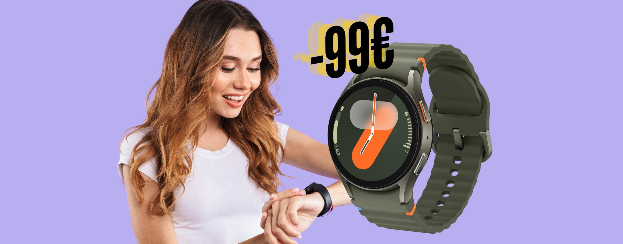 Samsung Galaxy Watch7 a 99€ in meno è un vero affare da non perdere